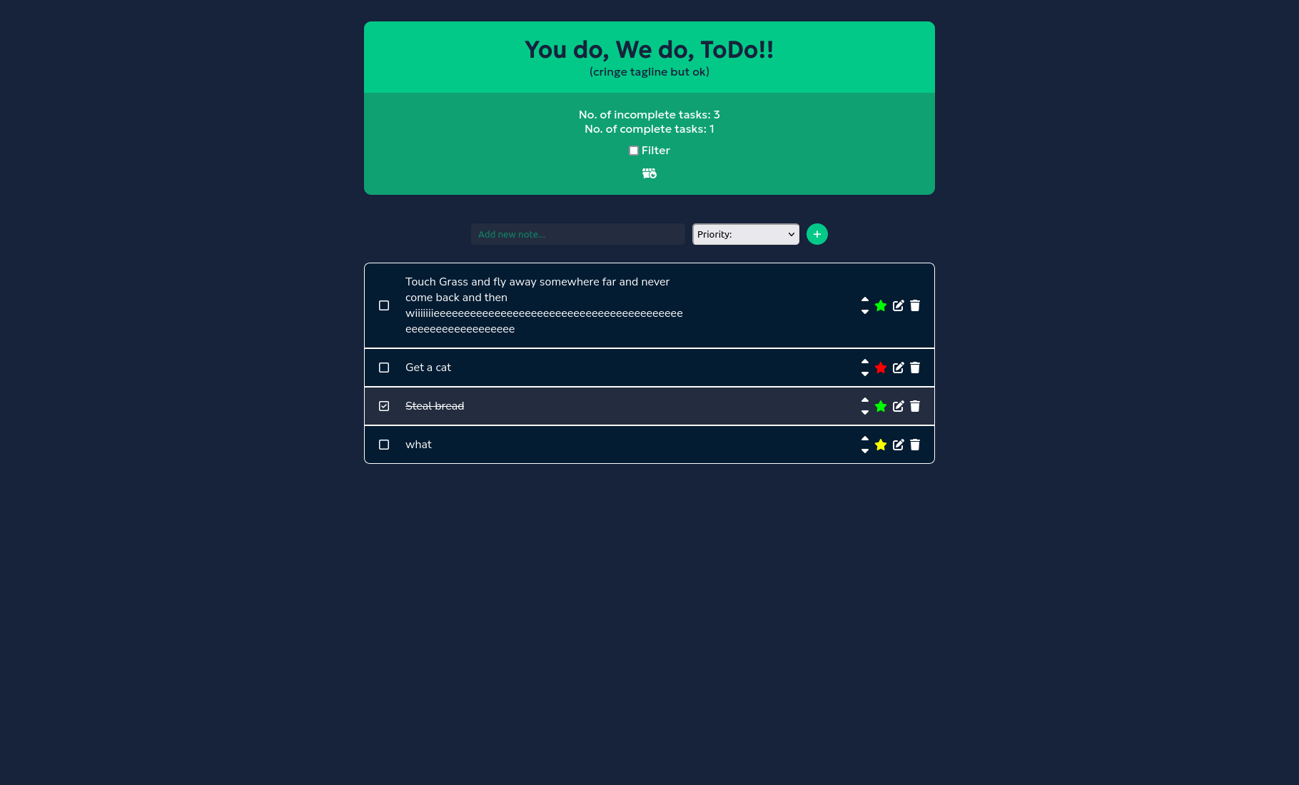 Parallax Scrolling Website